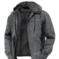 Color Cast Hooded Sweater